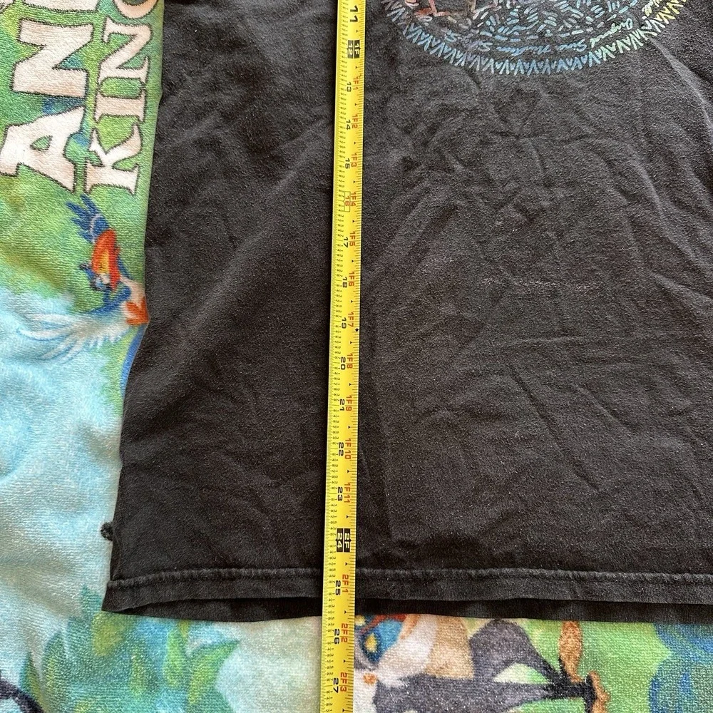 VTG Vans RARE RAINBOW Graphic Tshirt Black Skate Streetwear SZ S/M - Picture 7 of 9